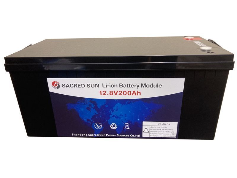 Літієвий акумулятор Sacred Sun LAF12200 12.8V200Ah SCIFP12200 LAF12200 фото